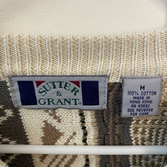 Vintage Grandpa Sweater 🍂 - Picture 2 of 2